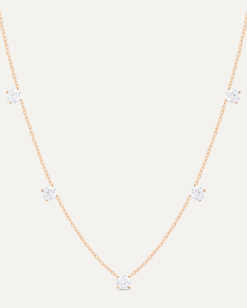Collier Must Cinq Diamants